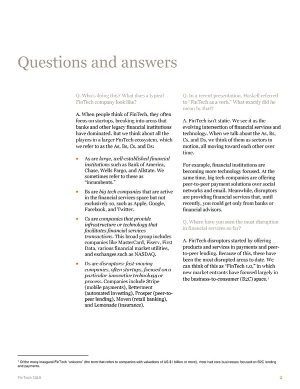 Questions and Answers FinTech - Page 3